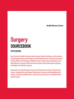 cover image of Surgery Sourcebook